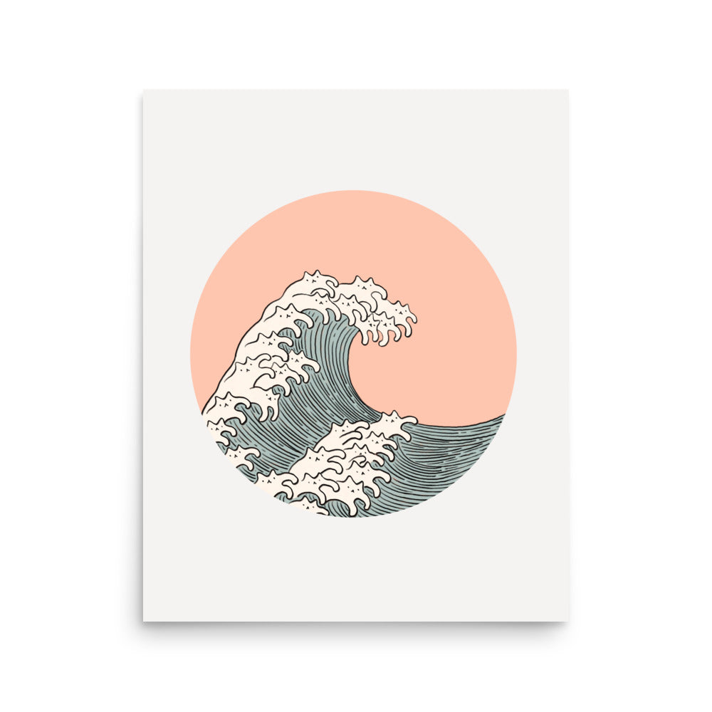 Cat Landscape 201: The Cat Wave - Art print