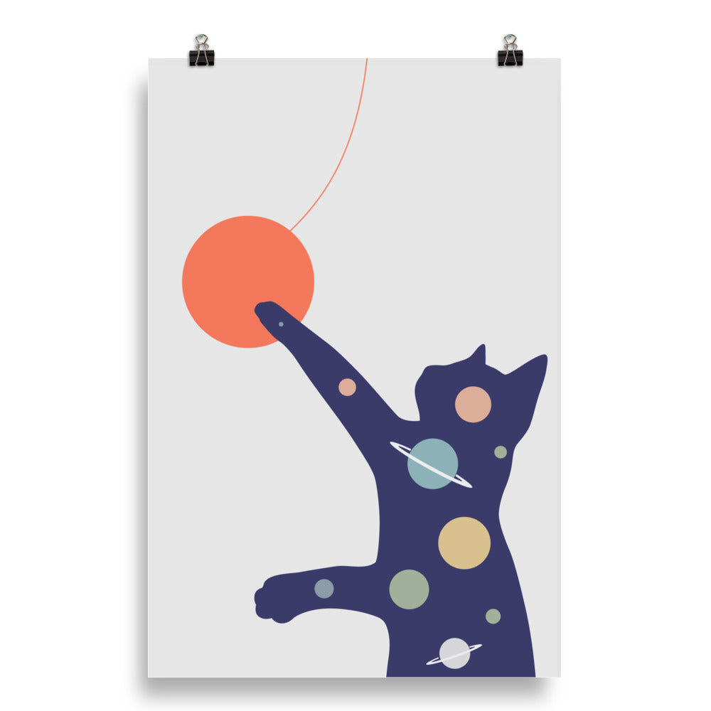 Cat Landscape 50 - Art print