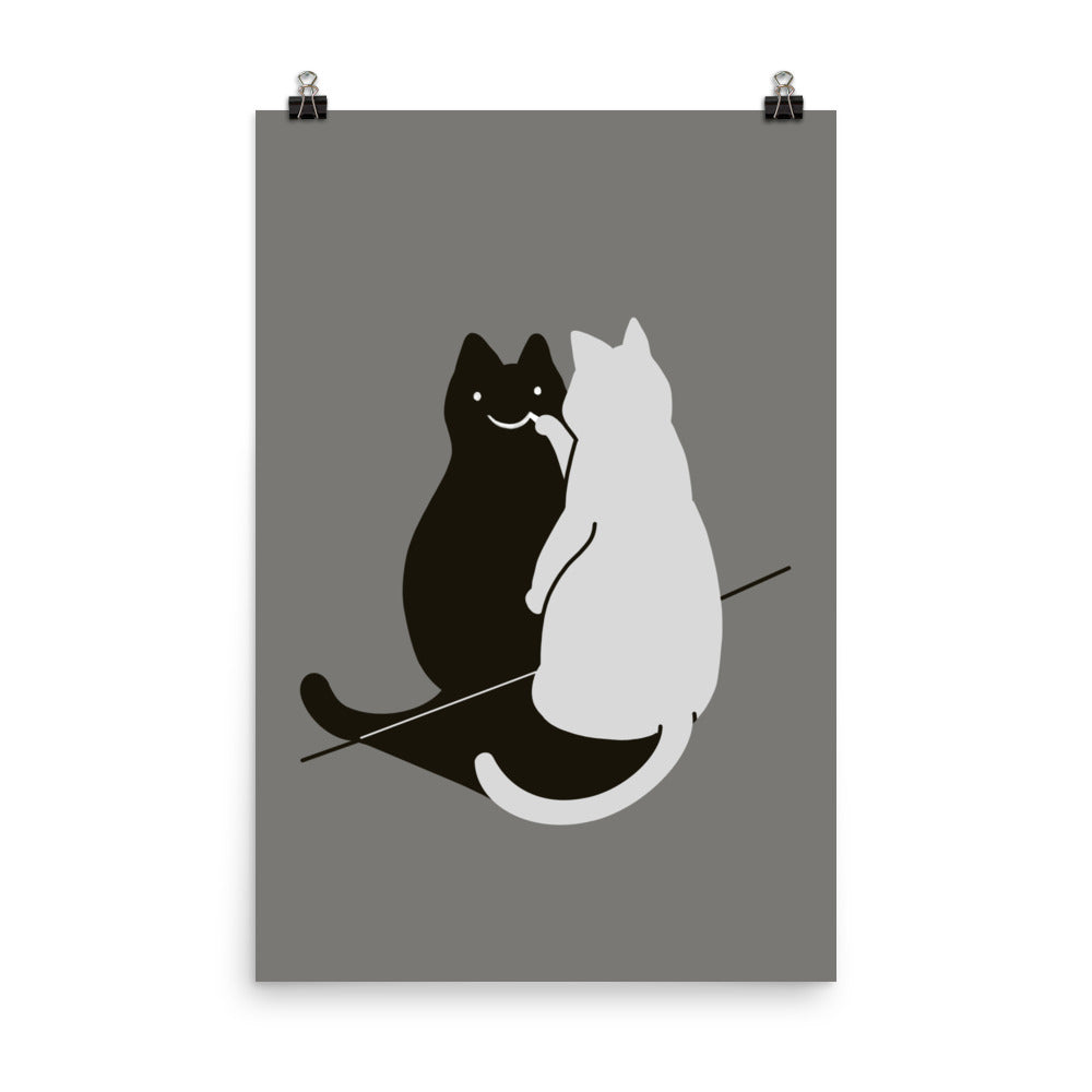 Be Pawsitive - Art print