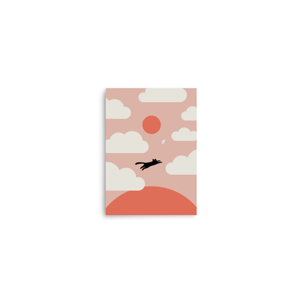 Cat Landscape 200: Hope - Art print