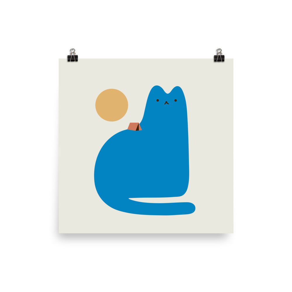 Cat Landscape 118B - Art print