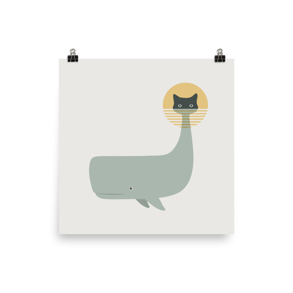 Cat Landscape 162 - Art print