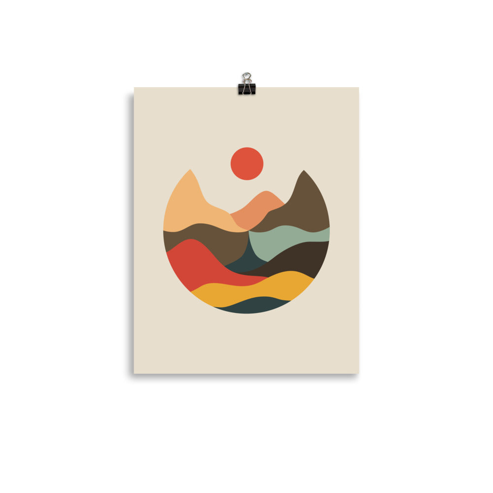 Cat Landscape 150 - Art print