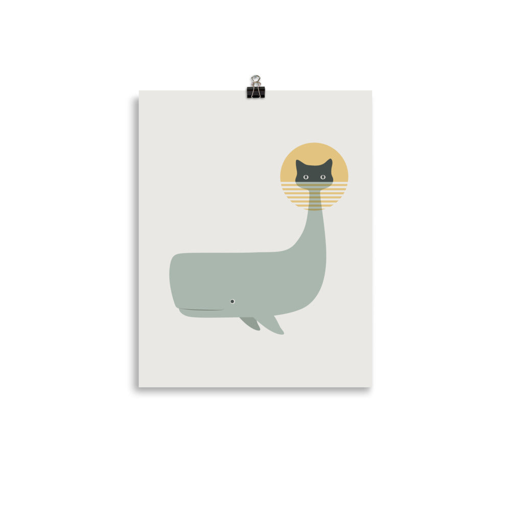 Cat Landscape 162 - Art print