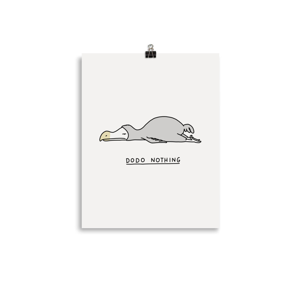 Moody Animals: Dodo - Art print