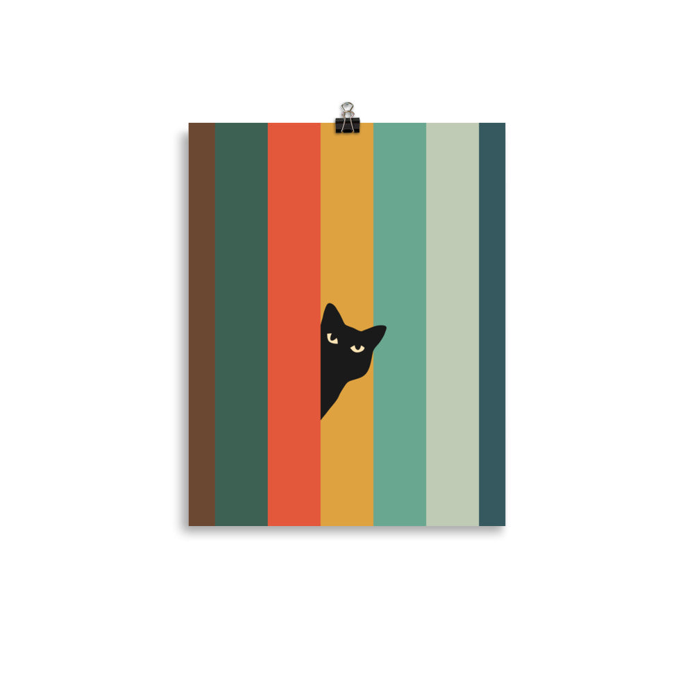 Cat Landscape 165A - Art print