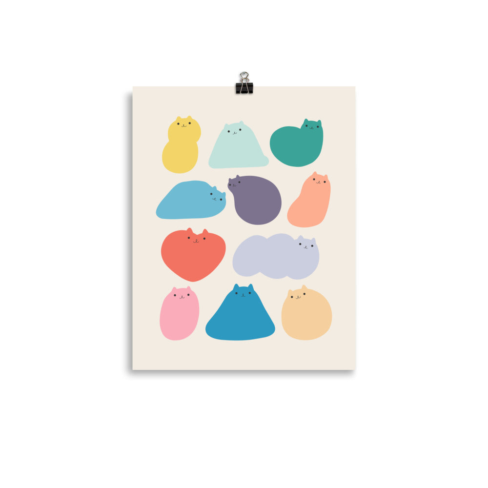 Cat Landscape 168 - Art print