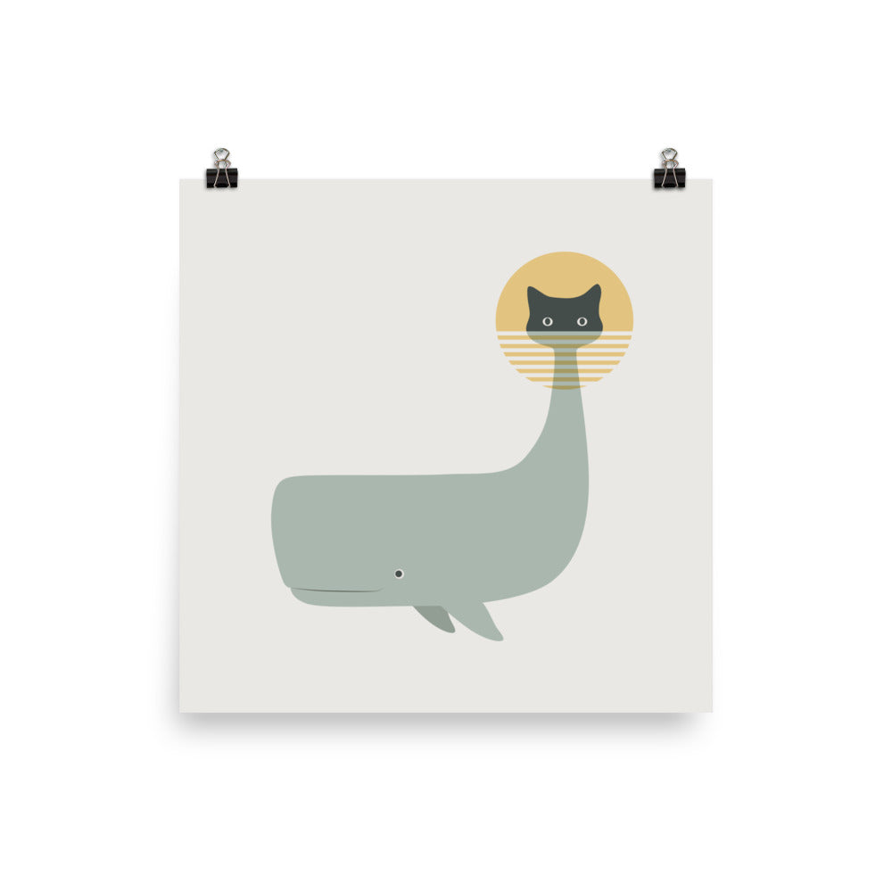 Cat Landscape 162 - Art print