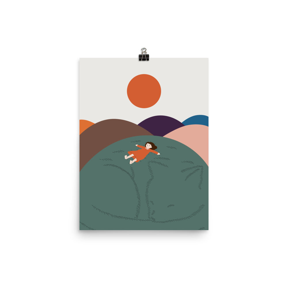 Cat Landscape 111 - Art print