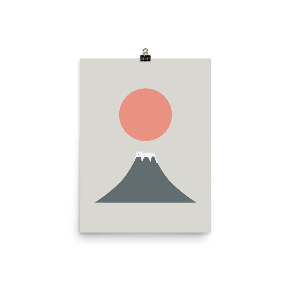 Cat Landscape 113 - Art print