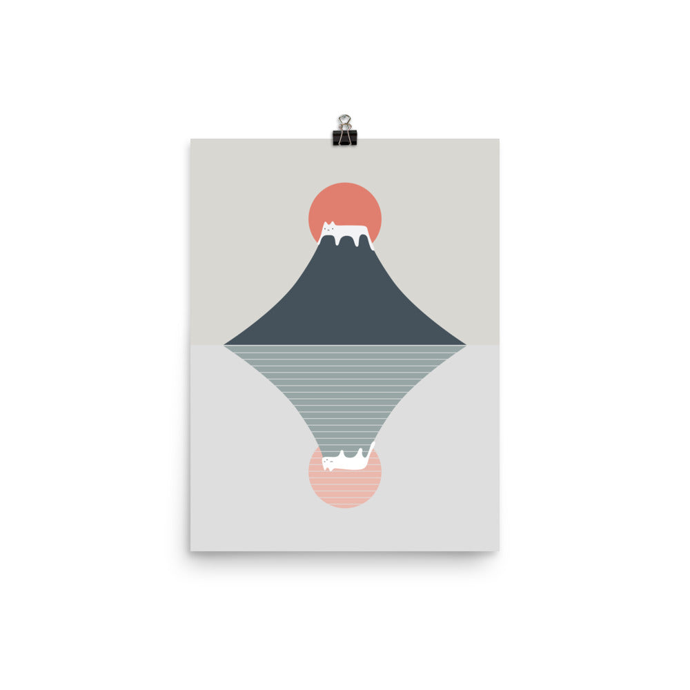 Cat Landscape 114 - Art print