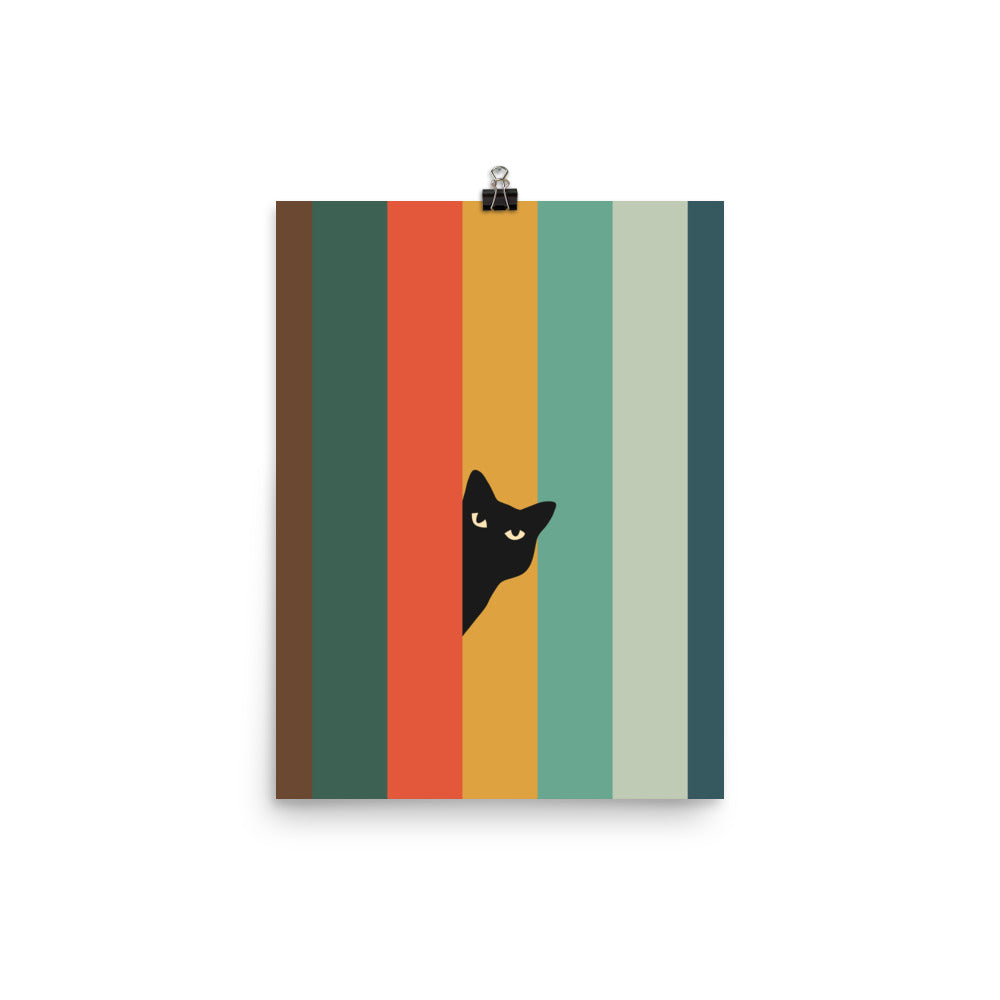 Cat Landscape 165A - Art print