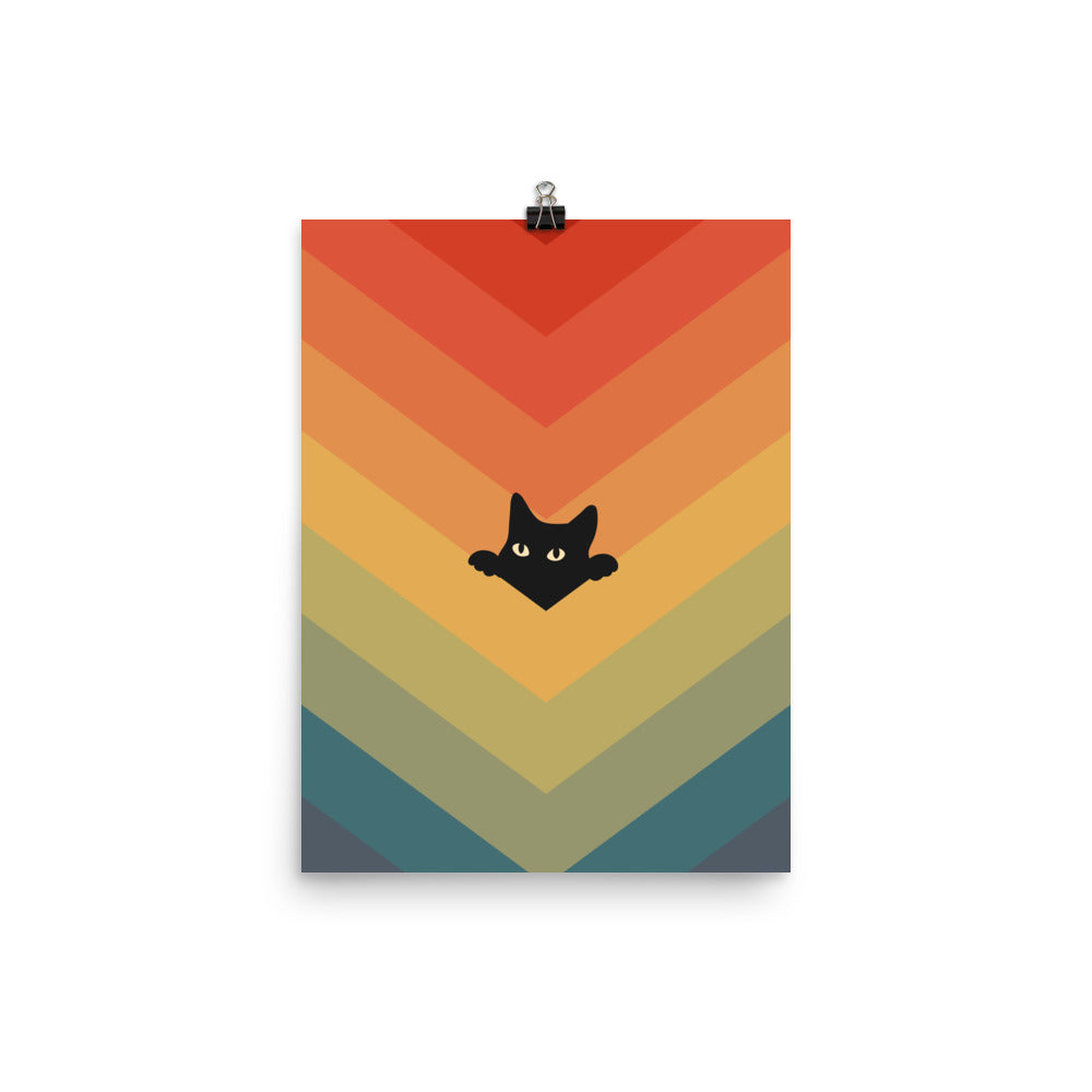 Cat Landscape 165B - Art print