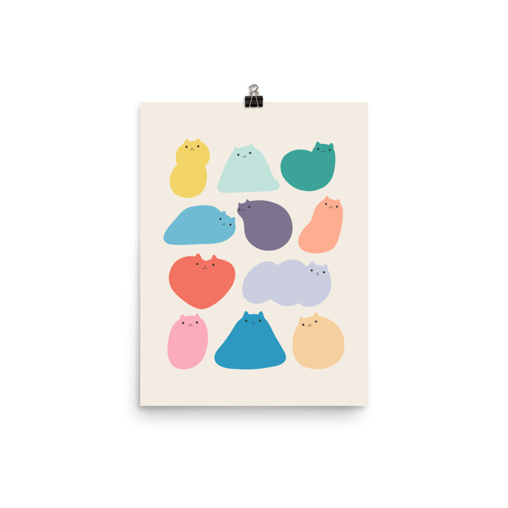 Cat Landscape 168 - Art print