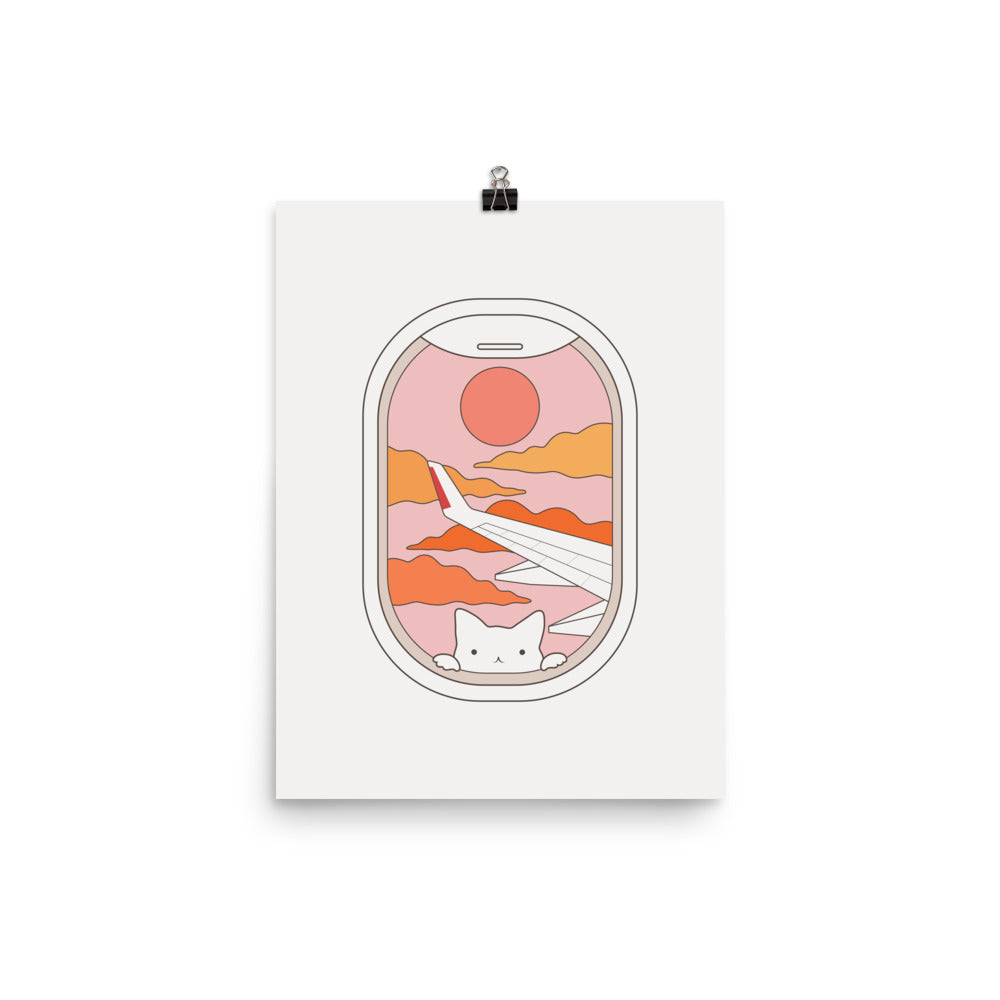 Cat Landscape 173 - Art print