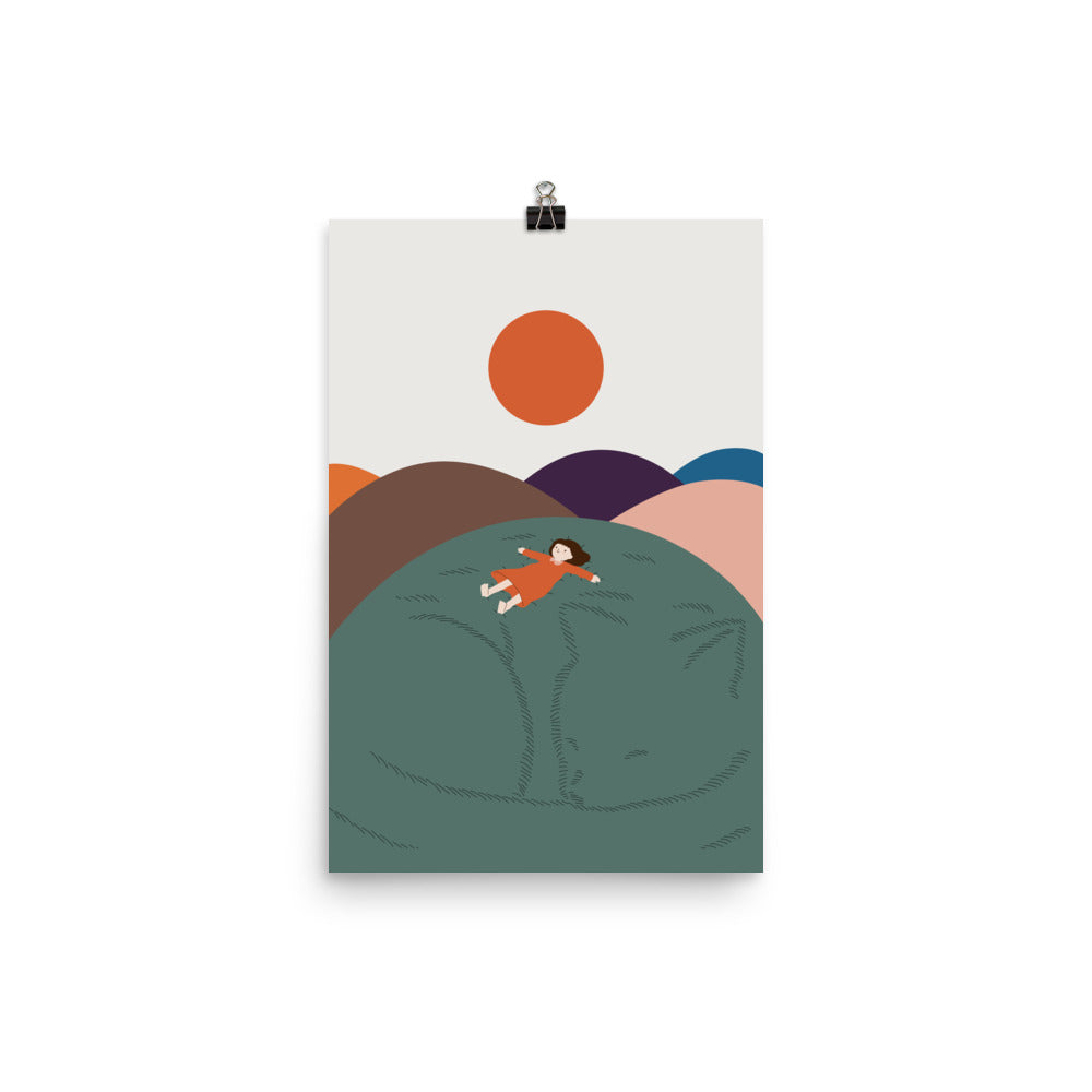 Cat Landscape 111 - Art print