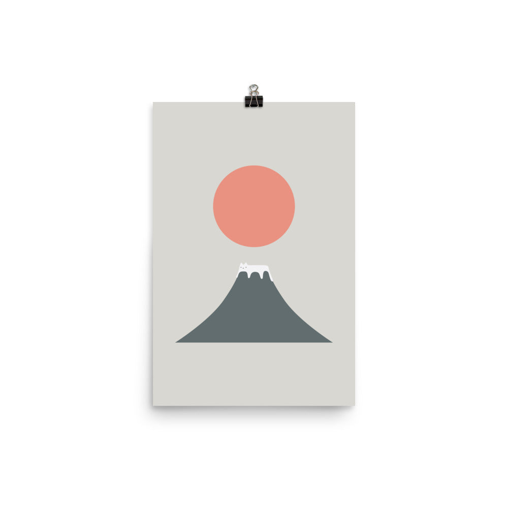 Cat Landscape 113 - Art print