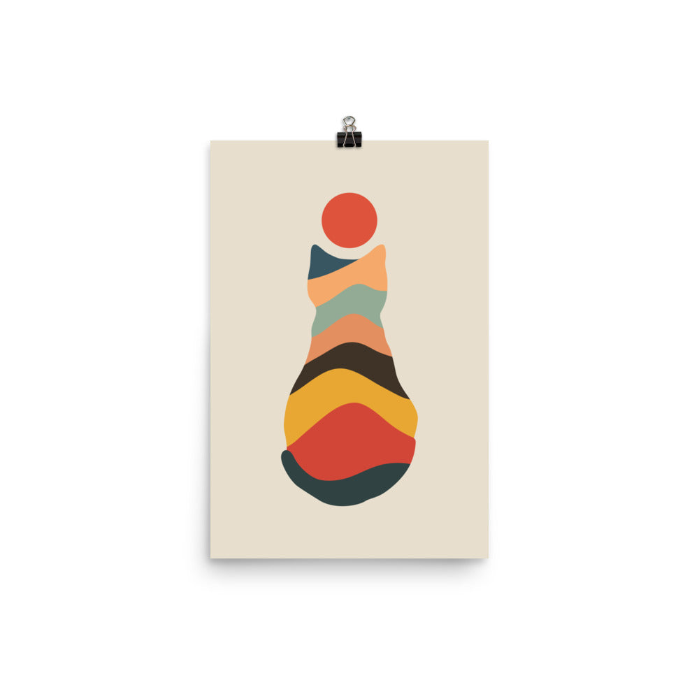 Cat Landscape 148 - Art print