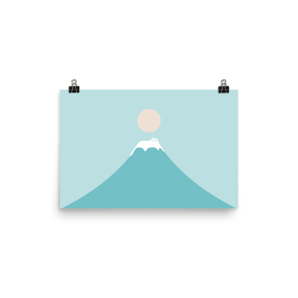 Cat Landscape 158 - Art print