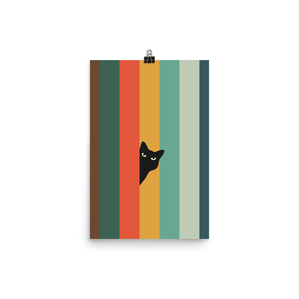 Cat Landscape 165A - Art print