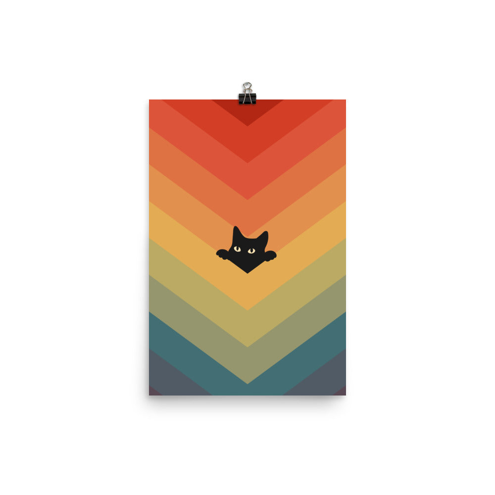 Cat Landscape 165B - Art print