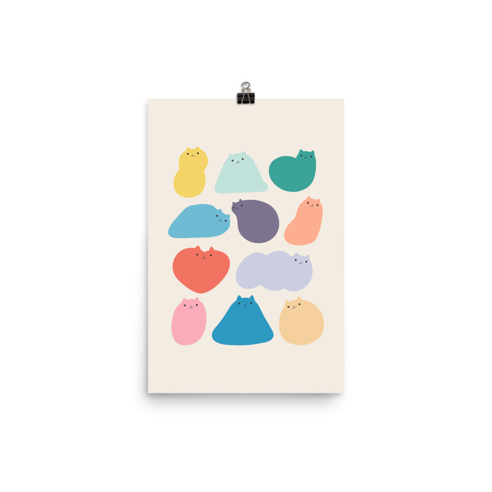 Cat Landscape 168 - Art print