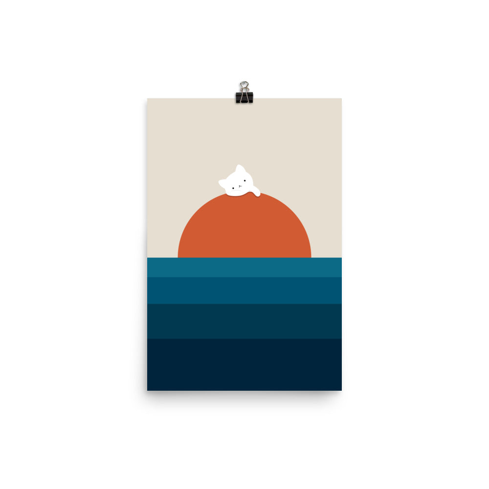 Cat Landscape 169 - Art print