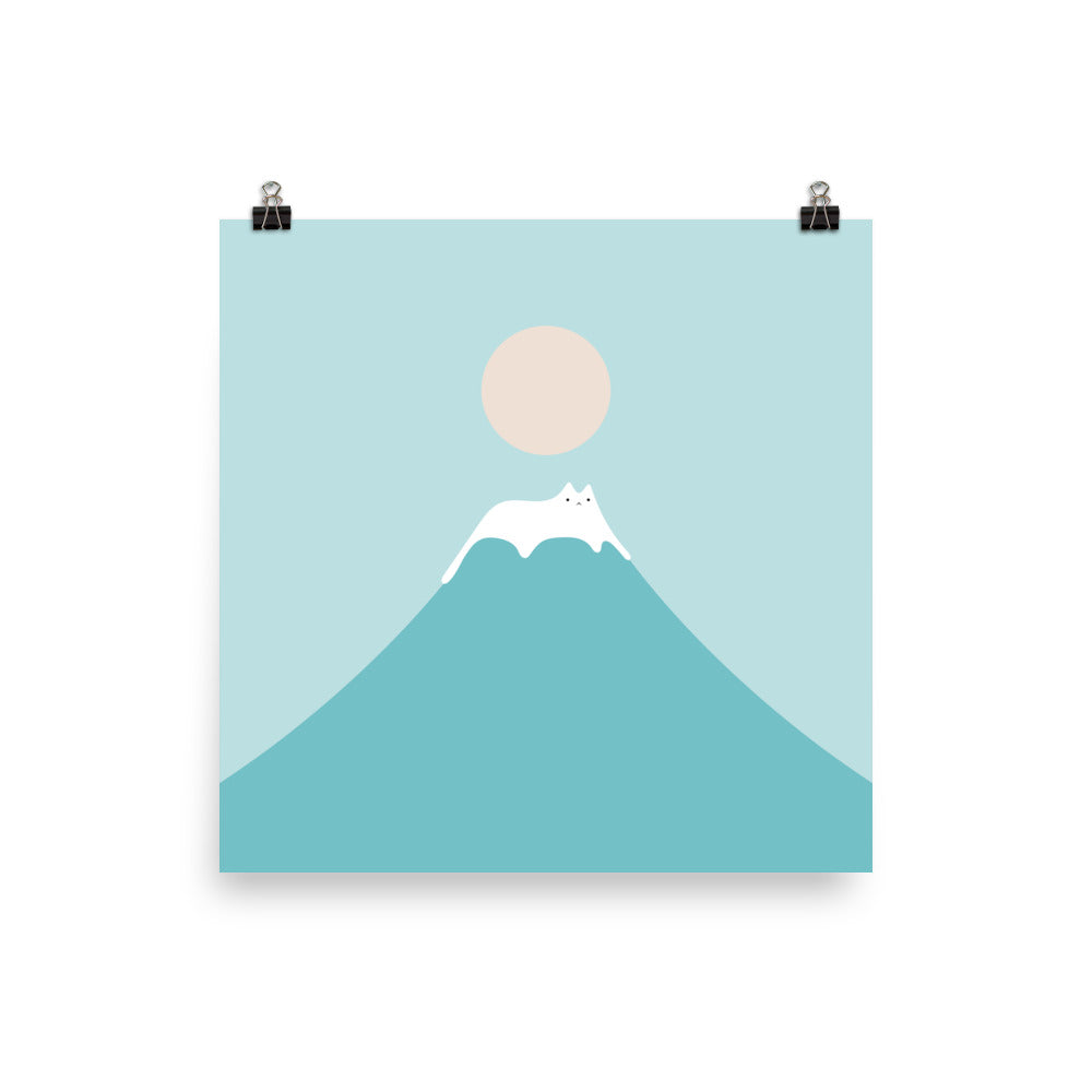 Cat Landscape 158 - Art print