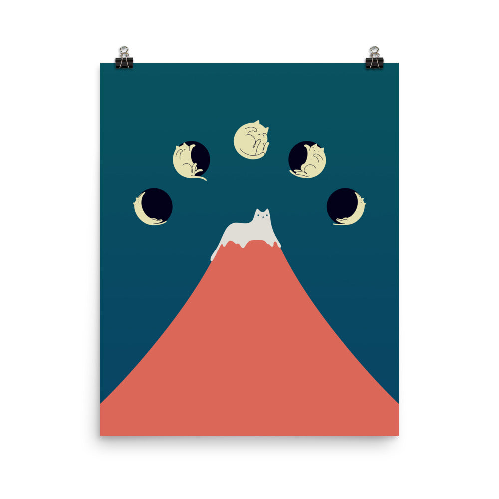 Cat Landscape 88 - Art print