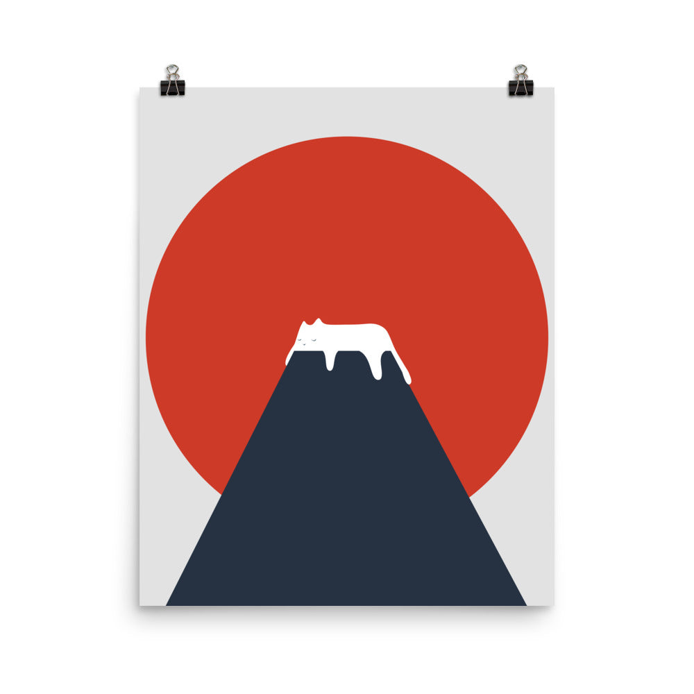 Cat Landscape 36B - Art print