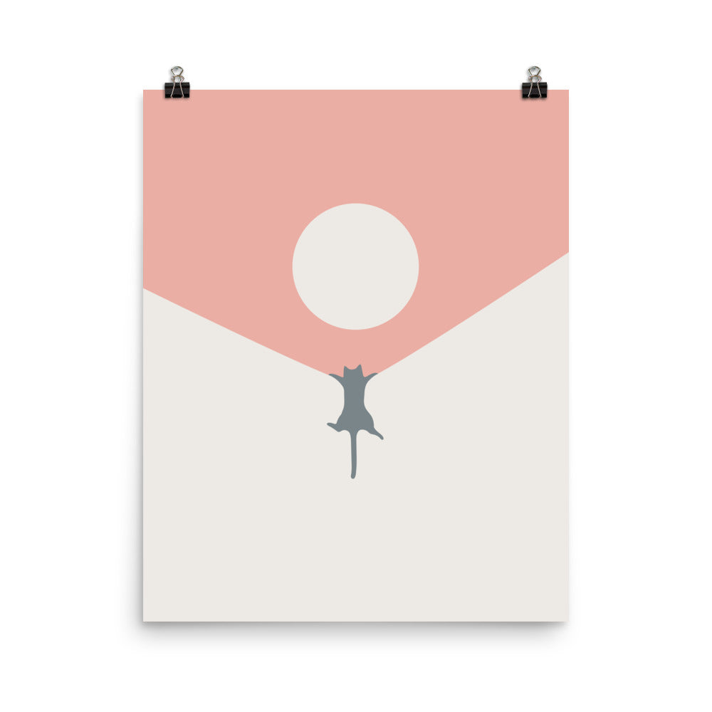 Cat Landscape 110 - Art print