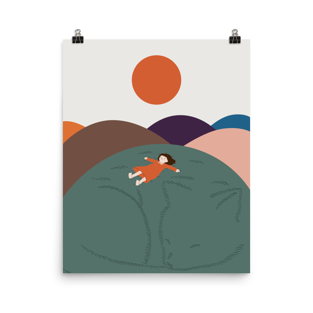 Cat Landscape 111 - Art print