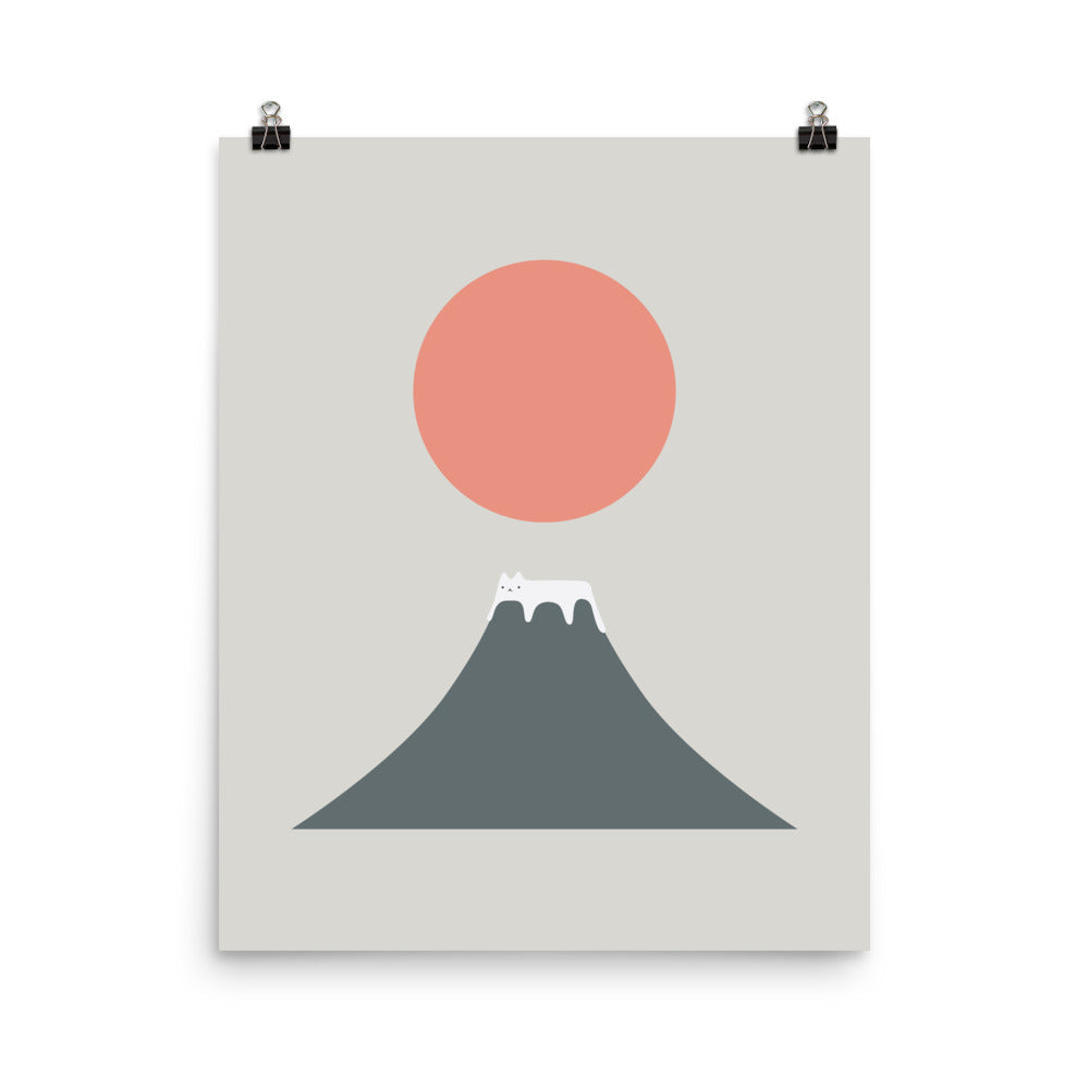 Cat Landscape 113 - Art print