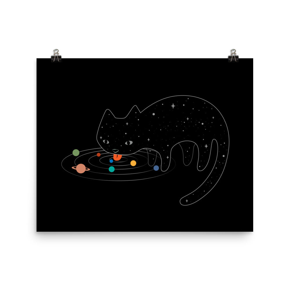 Cat Landscape 117: Catstronomy - Art print