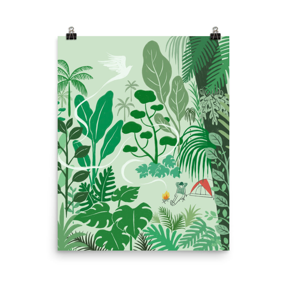 Real Freedom lies in Wildness - Art print