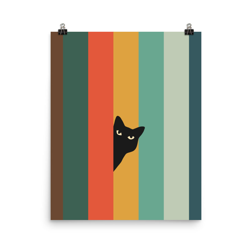 Cat Landscape 165A - Art print