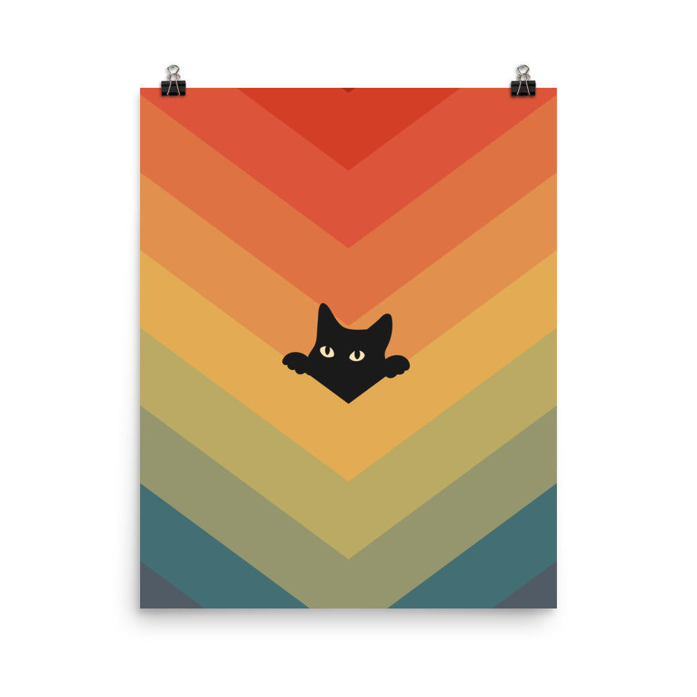 Cat Landscape 165B - Art print