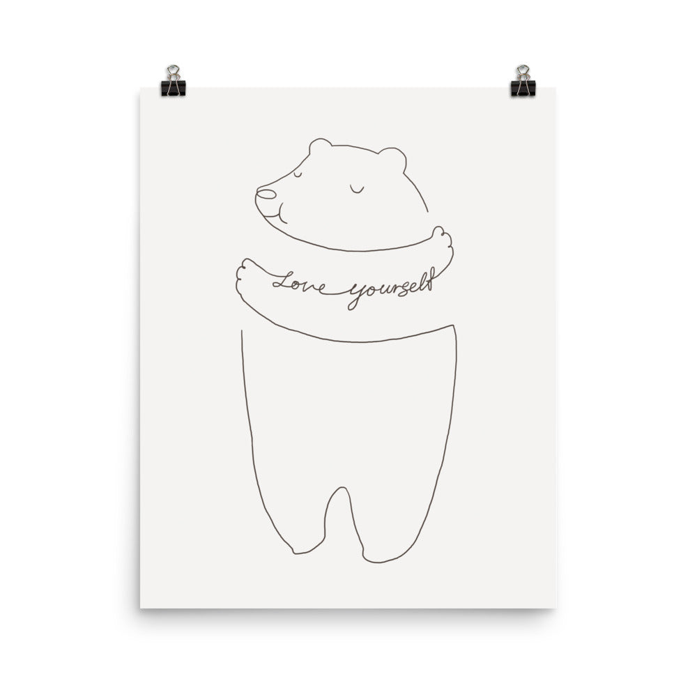 Love Yourself - Art print