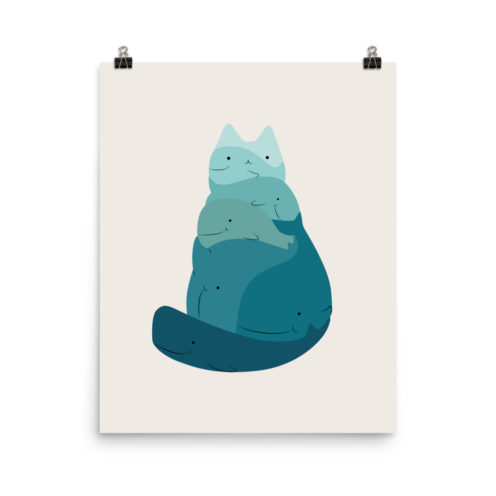 Cat Landscape 171 : A Hungry Cat