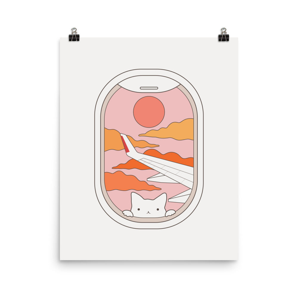 Cat Landscape 173 - Art print