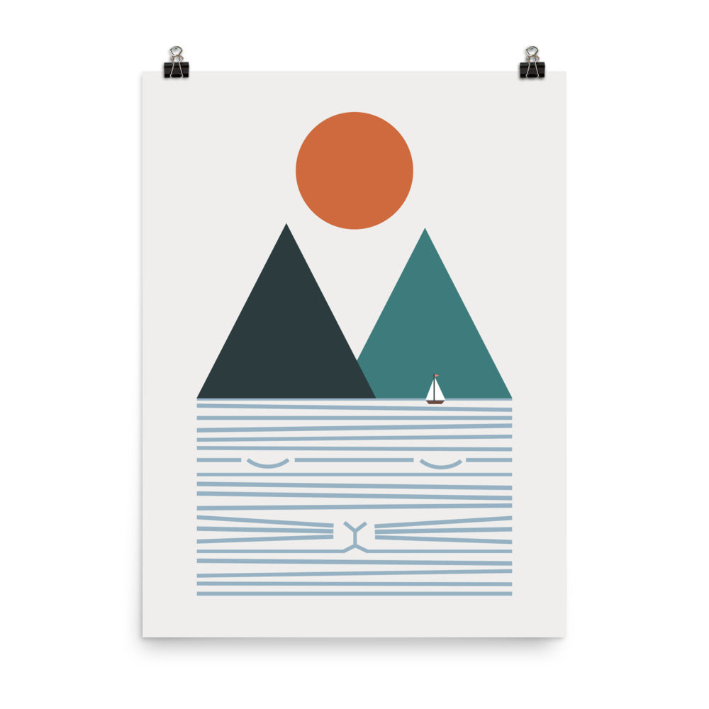 Cat Landscape 9 - Art print