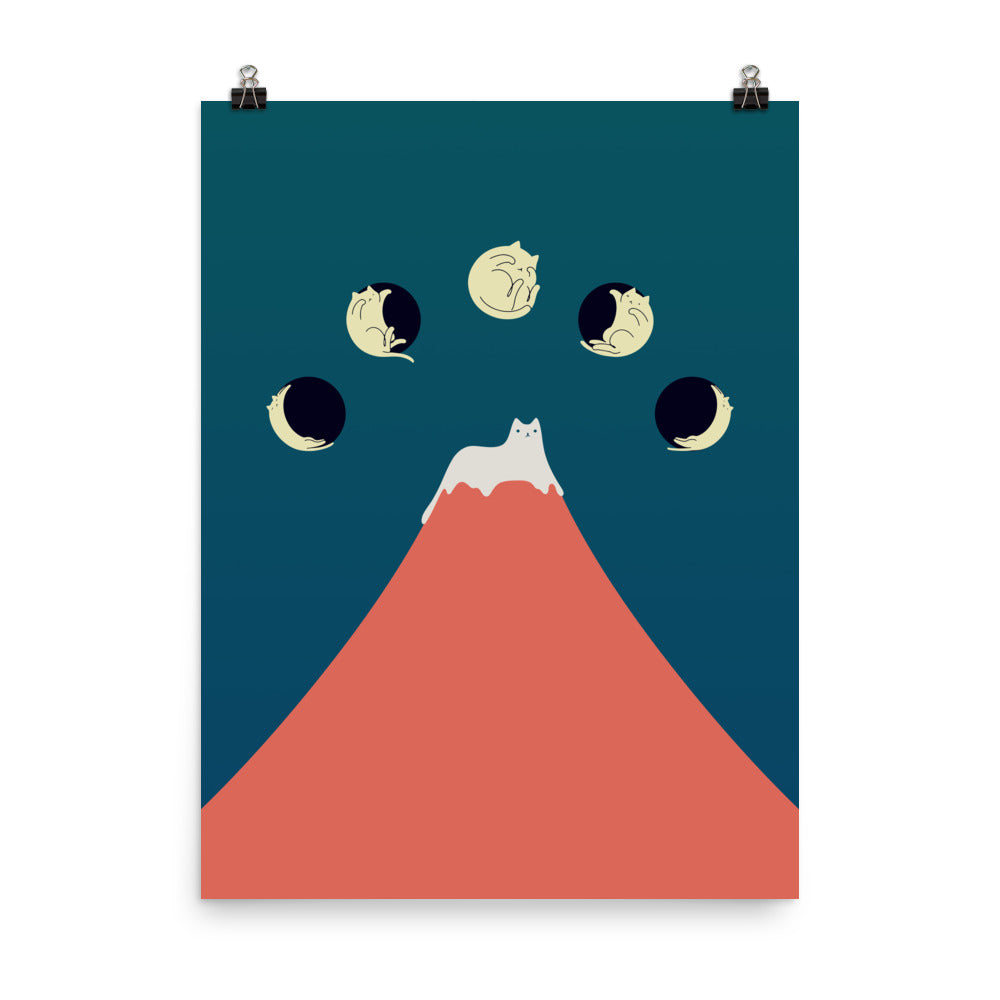 Cat Landscape 88 - Art print