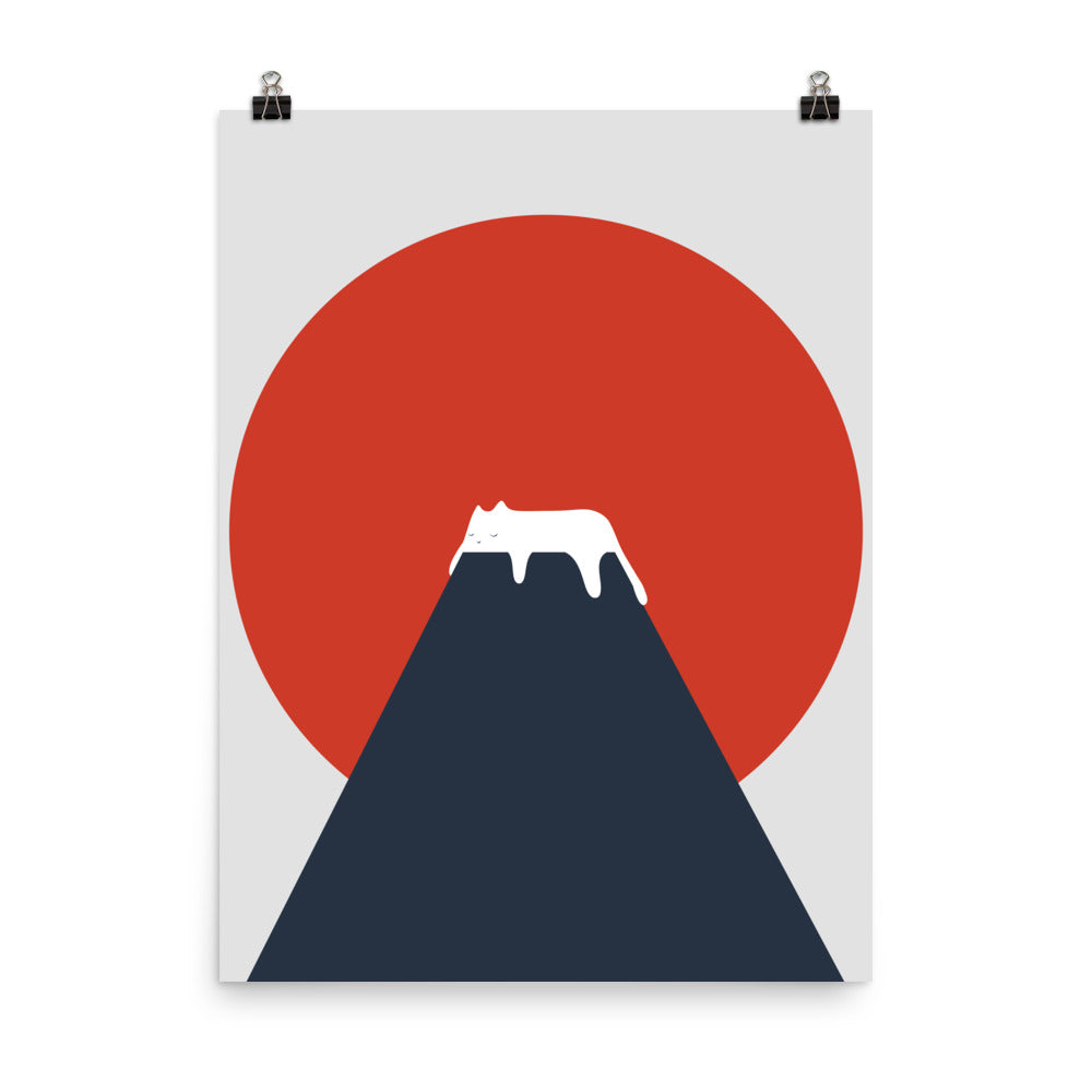 Cat Landscape 36B - Art print