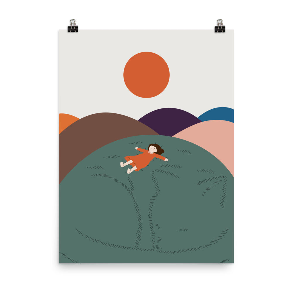 Cat Landscape 111 - Art print