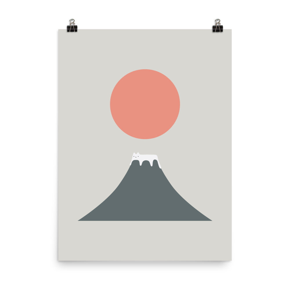 Cat Landscape 113 - Art print