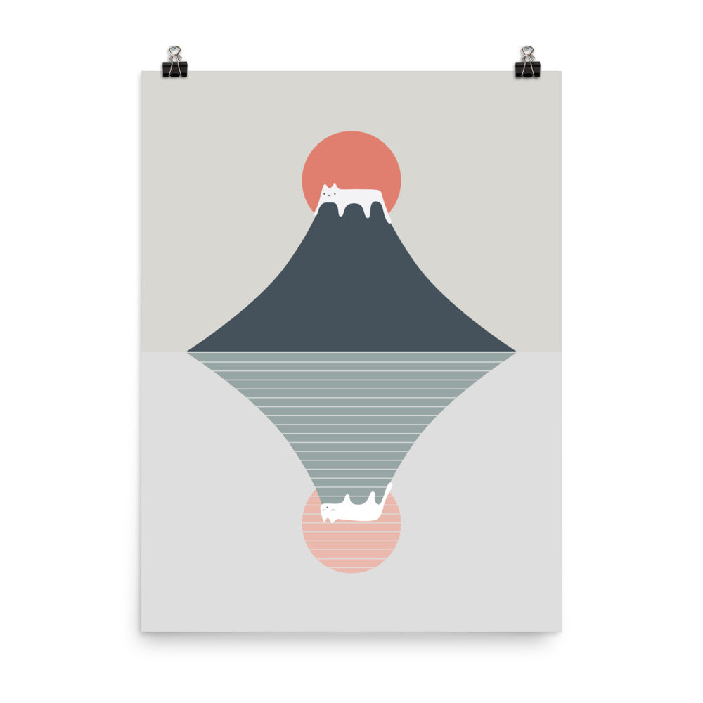 Cat Landscape 114 - Art print