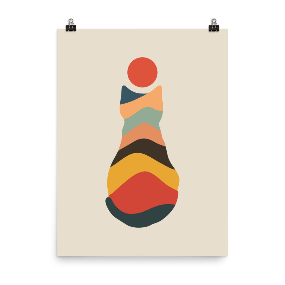 Cat Landscape 148 - Art print