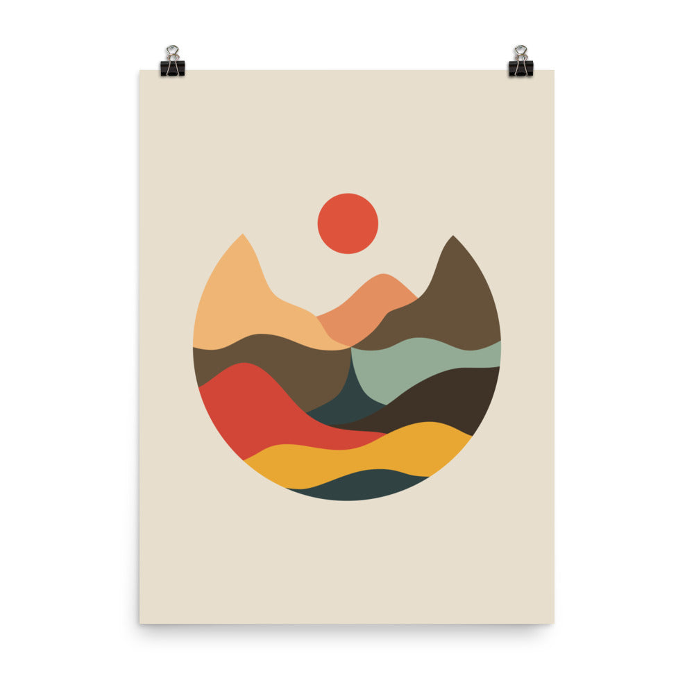 Cat Landscape 150 - Art print