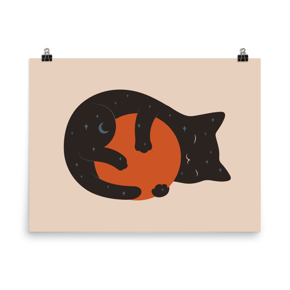 Cat Landscape 156 - Art print