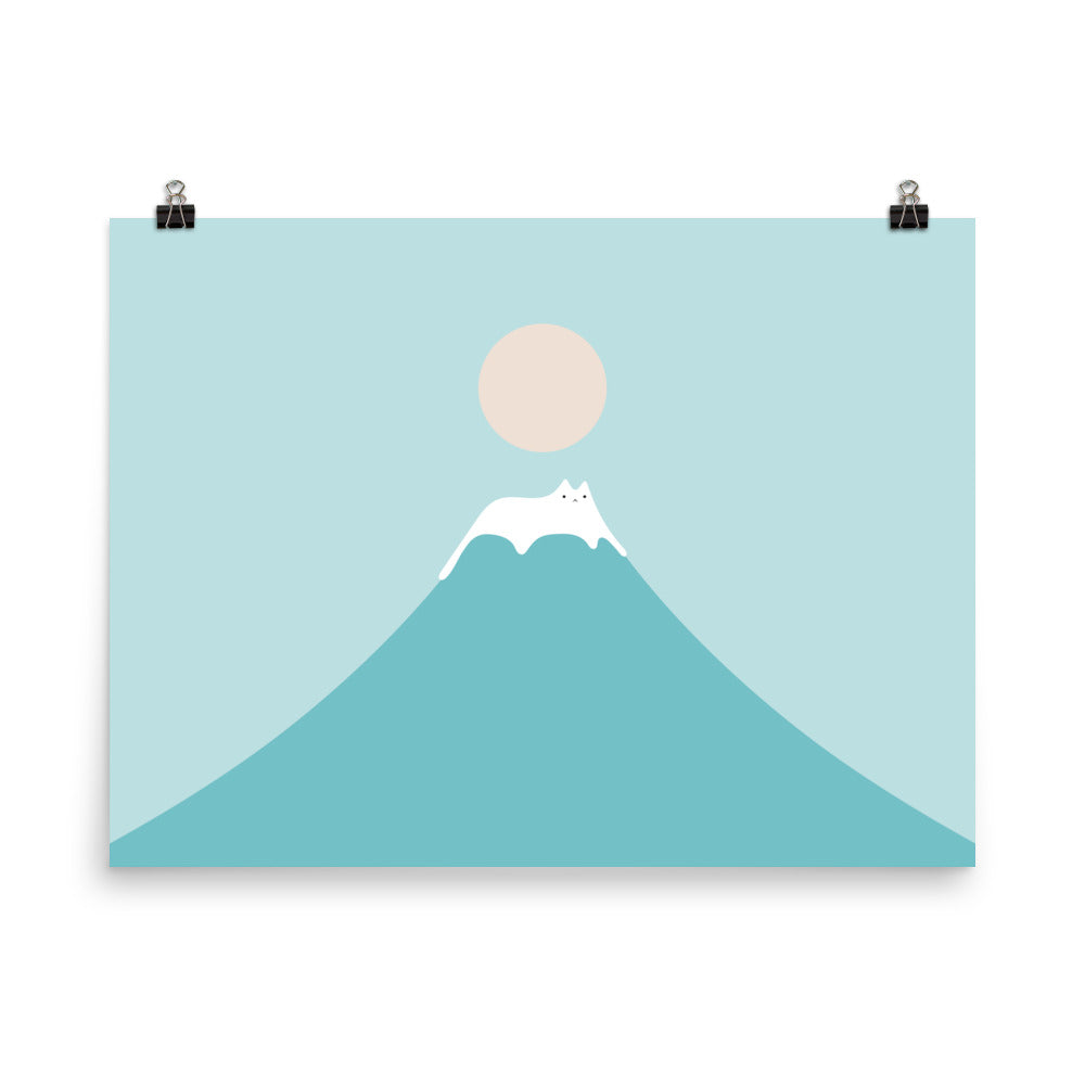 Cat Landscape 158 - Art print